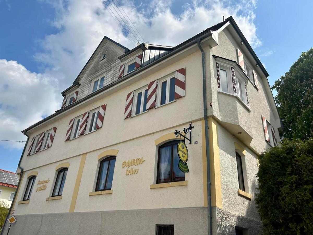 Brauereigasthof Schluesselkeller Giengen an der Brenz Buitenkant foto